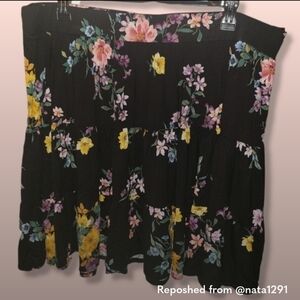 Torrid Floral Skirt